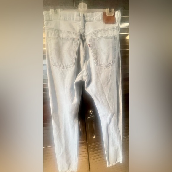 Levi’s Ladies 501 S Skinny denim Jeans button fly size 28x32 - Picture 5 of 10